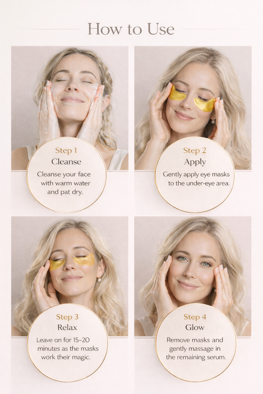Collagen Energizing Eye Masks (24 Pairs)